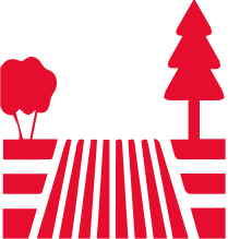 Acres of Land Graphic Icon