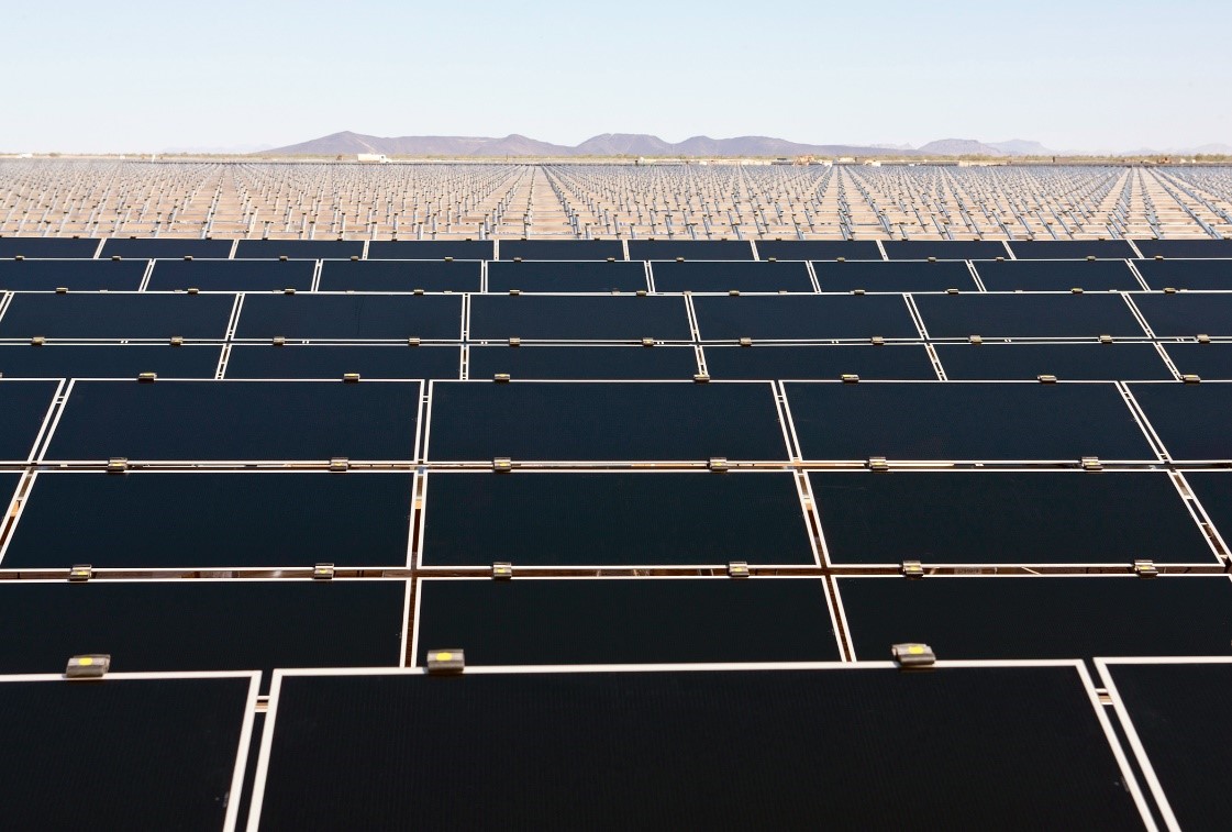 Solar Panels at Agua Caliente